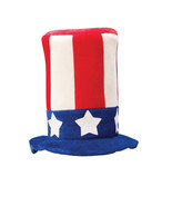 Patriotic 4th of July Uncle Sam Top Hat - £7.90 GBP