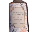 Bath &amp; Body Works SNOWFLAKES &amp; CASHMERE Body Wash with Vitamin B5 &amp; Aloe... - £11.17 GBP