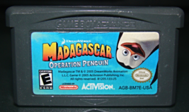 GAME BOY ADVANCE - DREAM WORKS -  MADAGASCAR OPERATION PENGUIN (Game Only) - $12.00