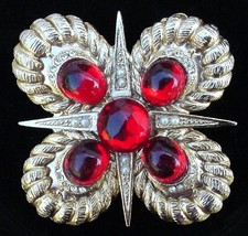 1960&#39;s VTG Maltese Cross Brooch - Collectible Renaissance Style Pin - Poss. Mode - £51.11 GBP