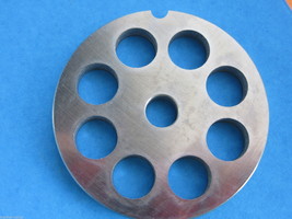 #8 x 1/2&quot; hole size meat grinder chopper plate disc die for electric or ... - $13.48