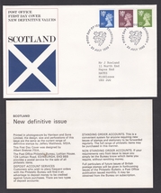 Great Britain - Scotland: 1980 New Definitives Issue FDC. Ref: P0127 - £0.70 GBP