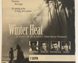 Days Of Our Lives Winter Heat Tv Series Print Ad Vintage Lisa Rinna TPA5 - $5.93