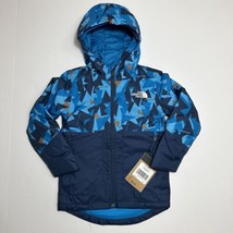 The North Face Kids Freedom Insulated Jacket Acoustic Blue Triangle Camo 3T 5T - £75.93 GBP