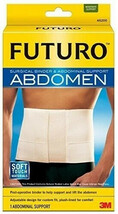 3M Futuro Surgical Binder Abdominal Support Adjustable Design Moderate M... - $504.63 MXN