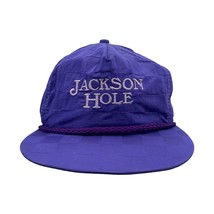 Vintage 80s 90s Jackson Hole Classic Hat Cap Trucker Golf Rope RARE Checker - $59.99