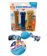 Nylabone Essentials Puppy Starter Pack Grain Free &amp; Zany Double Dentals ... - £16.02 GBP