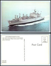 MILITARY Ship Postcard - USS Mount Baker - AE-34 R4 - €2,45 EUR