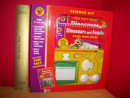 Brighter Child Science Activity Kit Dinosaur Fossil Model Experiment Book Set - £12.75 GBP