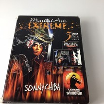 Sonny CHIBA Martial Arts Extreme (3 DVD) - Box Set Color Dragon Princess... - $5.45