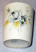 Vintage Norway Porsgrunn Porsgrund Porcelain Floral Tumbler - $7.95