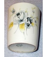 Vintage Norway Porsgrunn Porsgrund Porcelain Floral Tumbler - $7.95