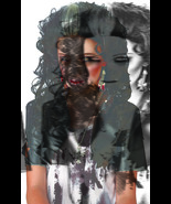 California Costumes Rocked Out Zombie Wig, Black/White, One Size - $87.18