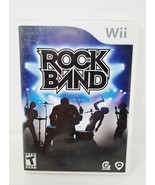 Nintendo Wii Rock Band 2008 Game w Case and Manual MTV Games EA - £4.64 GBP