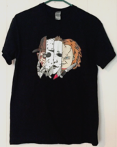 Horror movie t-shirt size M men Freddy, Jason,Michael Myers,&amp; Chucky, 10... - £10.85 GBP