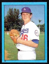 Los Angeles Dodgers Burt Hooton 1982 Topps Sticker #53 nr mt - $0.50