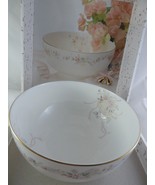 Mikasa Forever Love Vegetable Bone China Serving Bowl 8&quot; White/Floral wi... - €28,60 EUR