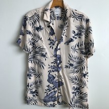 Cactus Man Ricky Singh Shirt S Short Sleeve Floral Hawaiian Coastal Resort Wear - £21.35 GBP