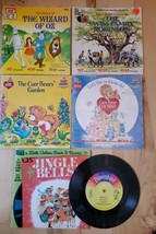 Vintage Lot Of 5 Care Bears Swiss Family Robinson Wizard Oz Books See Hear 1980s - £12.69 GBP