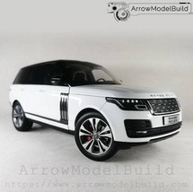 ArrowModelBuild Land Range Rover SUV 2021 (Fuji White) Built &amp; Painted 1/24 Mode - £246.89 GBP