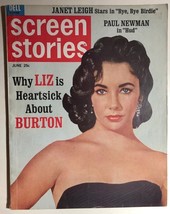 Screen Stories Magazine June 1963 Liz Taylor Cover - £7.90 GBP