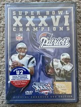 Super Bowl XXXVI (DVD, 2002) Patriots Super Bowl 36 New Sealed Brady Free Ship. - £11.99 GBP