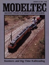 MODELTEC Magazine Jan 1994 Railroading Machinist Projects Levorson Steam... - £7.75 GBP