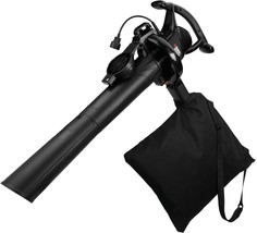 Three-In-One Electric Leaf Blower, Leaf Vacuum, And Mulcher From Black, ... - $64.94