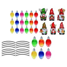 Car Decals Decorative Frie Reflective Magnets Xmas Decorations Christmas Sticker - £50.91 GBP
