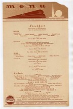 Pennsylvania Railroad Menu New York World&#39;s Fair 1939 Golden Gate Exposition  - £61.00 GBP