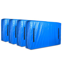 Mattress Bag For Moving Storage Heavy Duty 8 Handles Twin Xl Size 4 Pack - £161.44 GBP