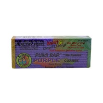 Mr. Pumice Mr. pumice purple pumi bar (6 pack): extra-coarse callus remover, ped - £13.65 GBP