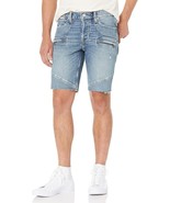 Hudson Jeans Blinder Denim Moto Shorts Echos ( 42 ) - $1,680.83 MXN