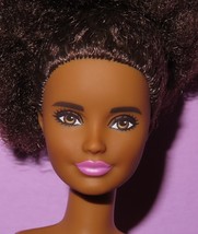 Barbie Fashionistas Skipper Head Mattel AA African American Purple Lace - £18.31 GBP