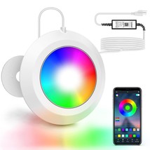 (2023 Upgrade) Led Pool Light, 10W Smart Color Changing Magnetic Underwa... - $87.39