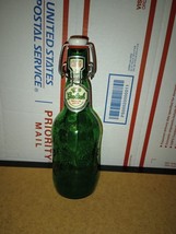 Grolsch Brewery Bottle Green Swing Top Lid Glass 16 Oz. One Pint Holland... - £7.31 GBP