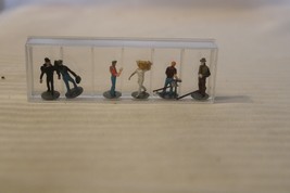 HO Scale Merten 6 piece Standing Workers With Tools Figurines, BNOS - £19.98 GBP