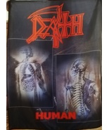 DEATH Human 2 FLAG CLOTH POSTER BANNER CD DEATH METAL - £14.95 GBP