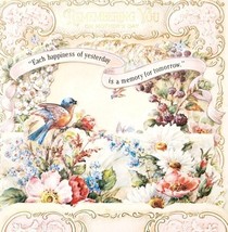 C.1960-70s Mother&#39;s Day Pop Up Greeting Card Vontage Embossed Bluebird E2J4 - $389.60 MXN