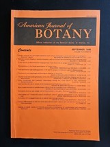 American Journal of BOTANY Official Publication September 1986 Volume 73... - £23.38 GBP