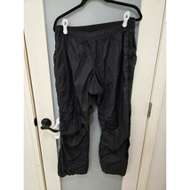 Vintage Marmot Black Snow Pants Warm Up Track Shell Fleece Lined Ski Pan... - $704.55 MXN