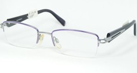 Eschenbach Fineline Titan 891023 008 Lavender Silver Eyeglasses Frame 50-18-135 - $78.37