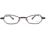 FACE A FACE Brille Rahmen FILOU 964 Schwarz Horn Lila Cat Eye 43-20-130 - $186.08