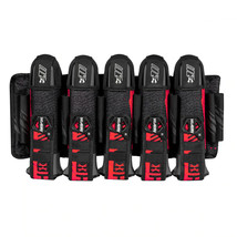 New HK Army Eject 4+3+4 Paintball Pod Harness / Pack - Boost Black/Red - $74.95