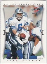 1997 Score Pinnacle Football Trading Card Troy Aikman Dallas Cowboys #210 - £1.55 GBP