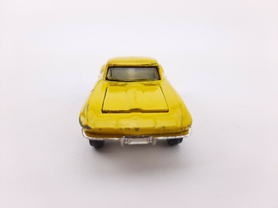 VINTAGE 1979 KIDCO DIE CAST YELLOW CHEVY CORVETTE SPLIT WINDOW 1:64 HONG KONG Item image 5