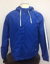 Aeropostale Womens Blue Windbreaker Jacket Zip L Large - £7.45 GBP