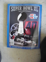 Super Bowl XL Game Program - £15.11 GBP