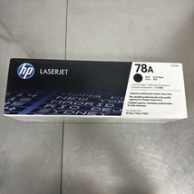 HP NEW FACTORY SEALED GENUINE HP LASERJET 78A BLACK TONER CARTRIDGE CE278A - £38.98 GBP