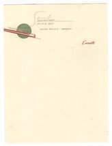 Streamliner City of St Louis Stationery Union Pacific and Wabash Railroads - $49.63
